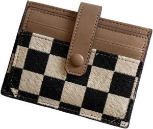 Multi-Card Slot Linen Card Holders