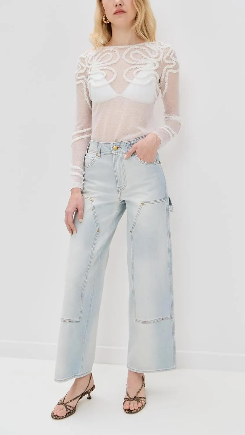 Ulla Johnson Women's The Olympia Jeans