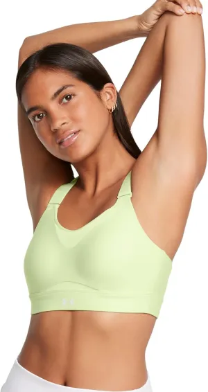 Under Armour Womens Infinity High Impact Sports Bra, (383) Retro Green / / Retro Green, Large D-DD