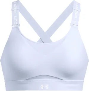 Under Armour Womens Infinity High Impact Sports Bra, (465) Nimbus Blue / / White, Large A-C