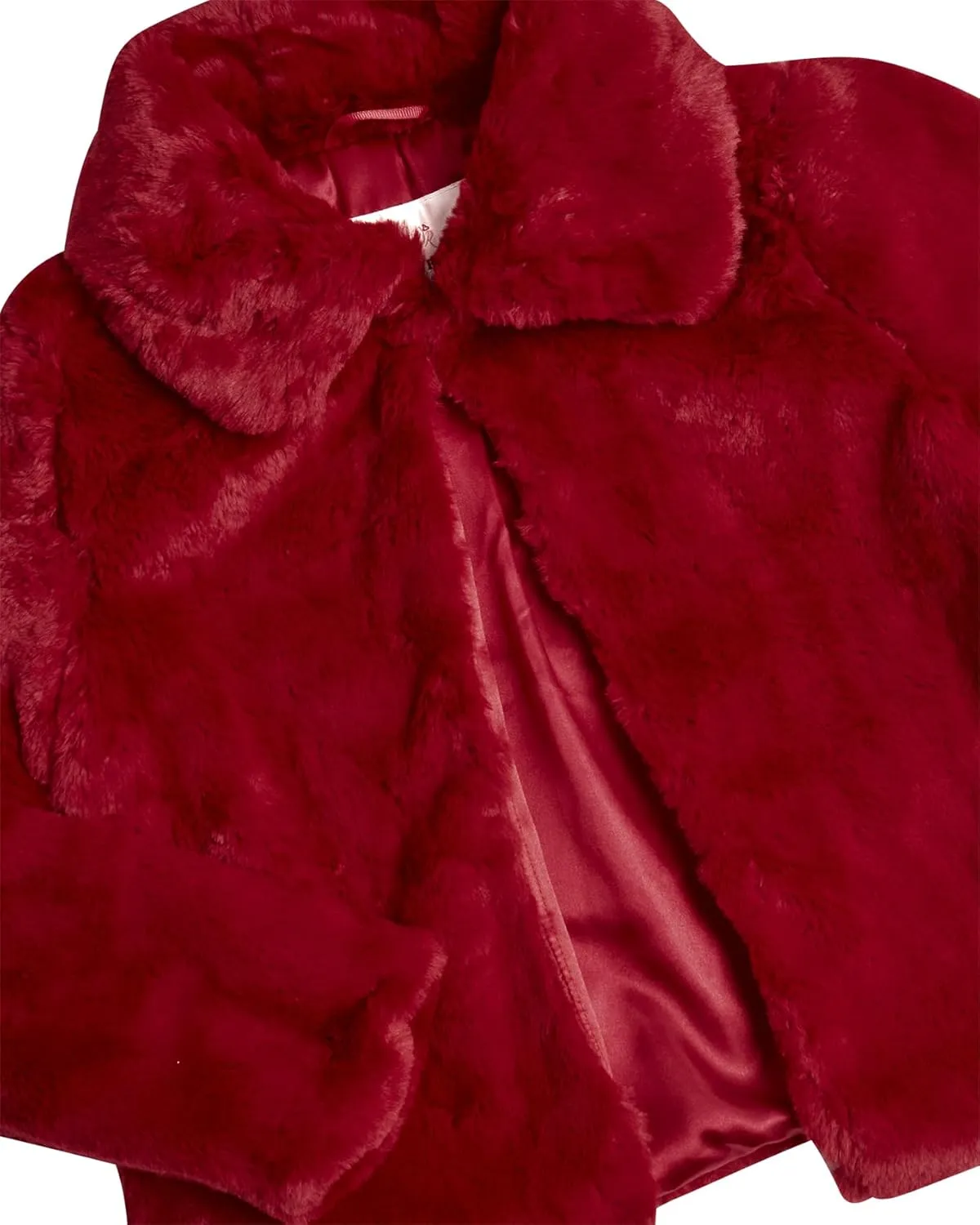 URBAN REPUBLIC Girls' Bolero Jacket - Stylish Cropped Faux Fur Bolero Cardigan - Fashion Outerwear Jackets for Girls (7-14)