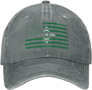 US and Flag of Lea County, New Mexico Baseball Cap for Men Women Adjustable Vintage Washed Cotton Dad Hat