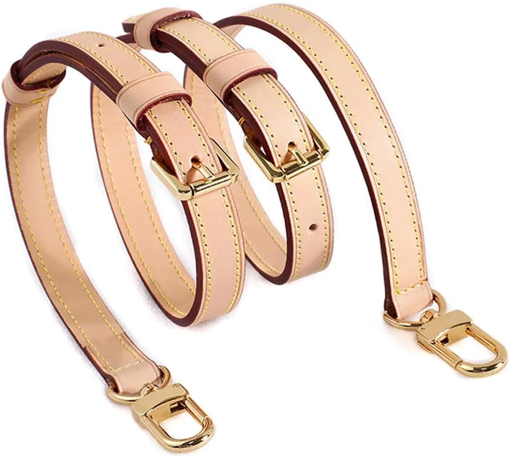 Vachetta Leather Crossbody Strap for SPEEDY L V Handbag Replacement Shoulder Strap