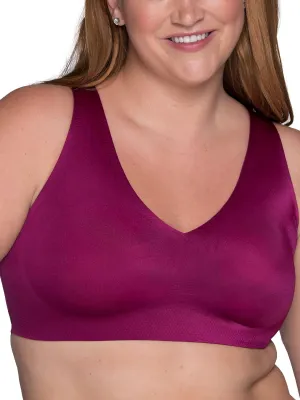 Vanity Fair Women's Beyond Comfort Sleek and Smooth Simple Sizing Wireless Bra