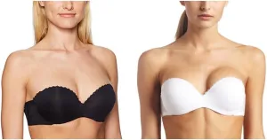 Vanity Fair Women's Gel Touch Padded Strapless Push Up Bra (32A - 38D)