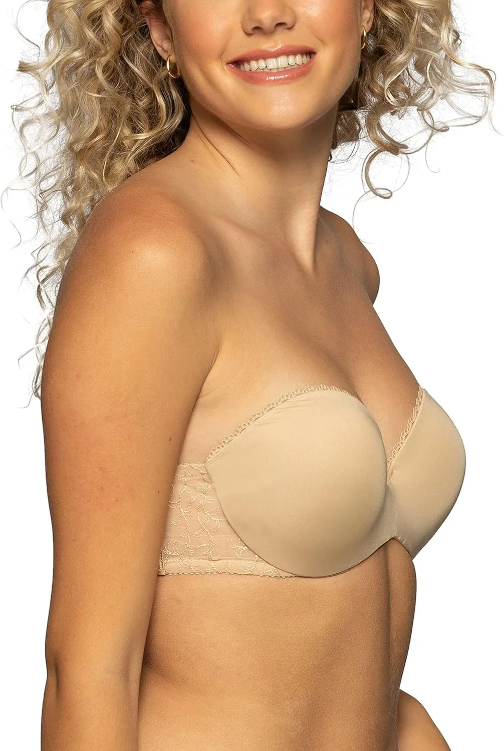 Vanity Fair Women's Gel Touch Padded Strapless Push Up Bra (32A - 38D)