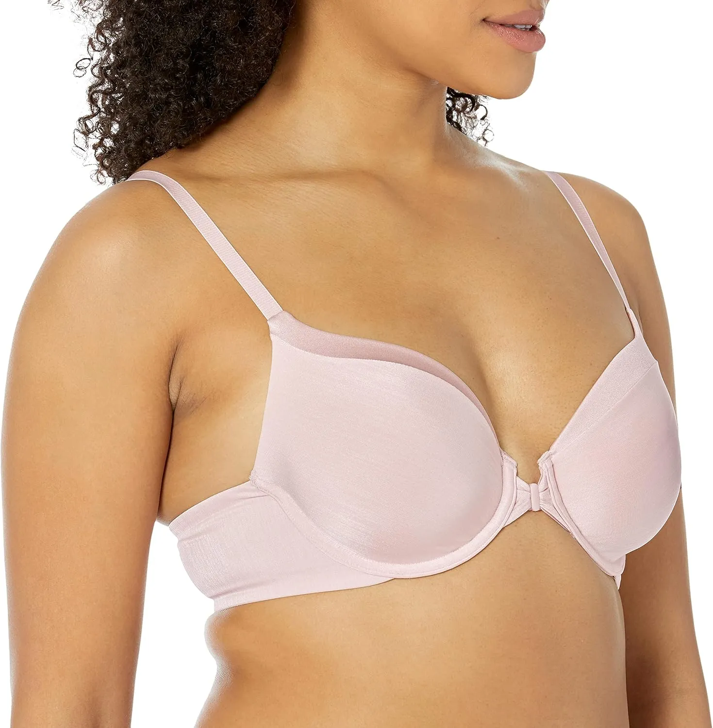 Vanity Fair Women's Illumination Front Closure Bra, 3-Way Convertible Straps, Lightly Lined Cups up to DD
