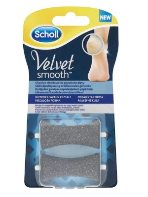 Velvet Smooth swivel heads for cracked heels 2pcs.