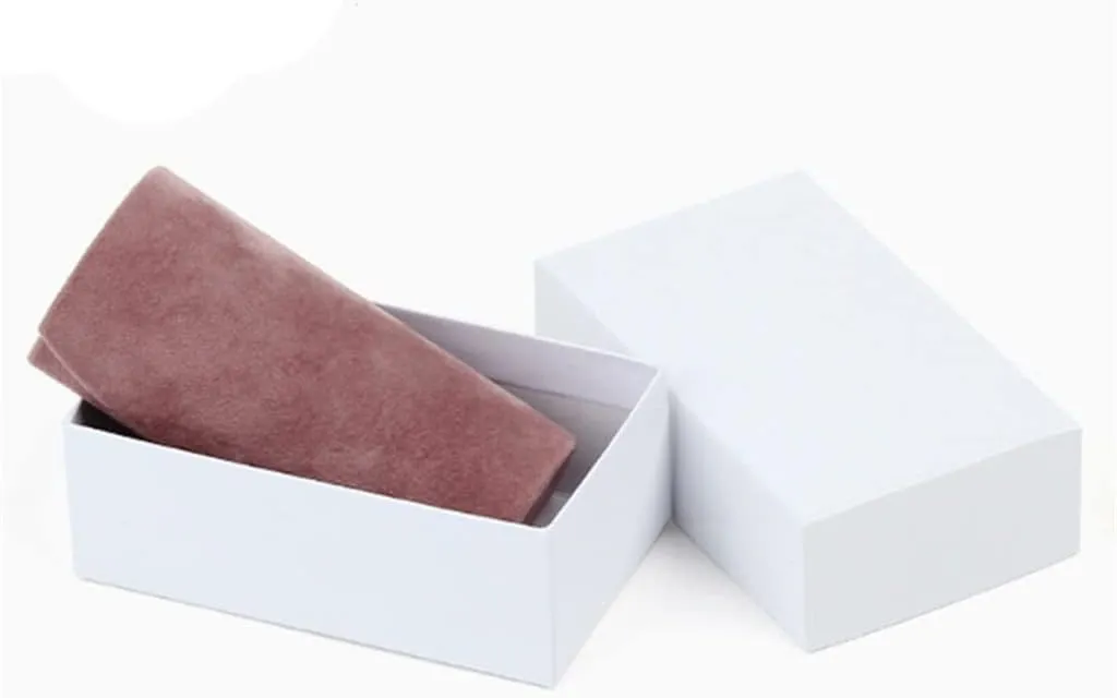 Velvet Travel Jewelry Gifts Box For Ecklace Earrings Storage Case (C 10.2x5.1x3.5cm)