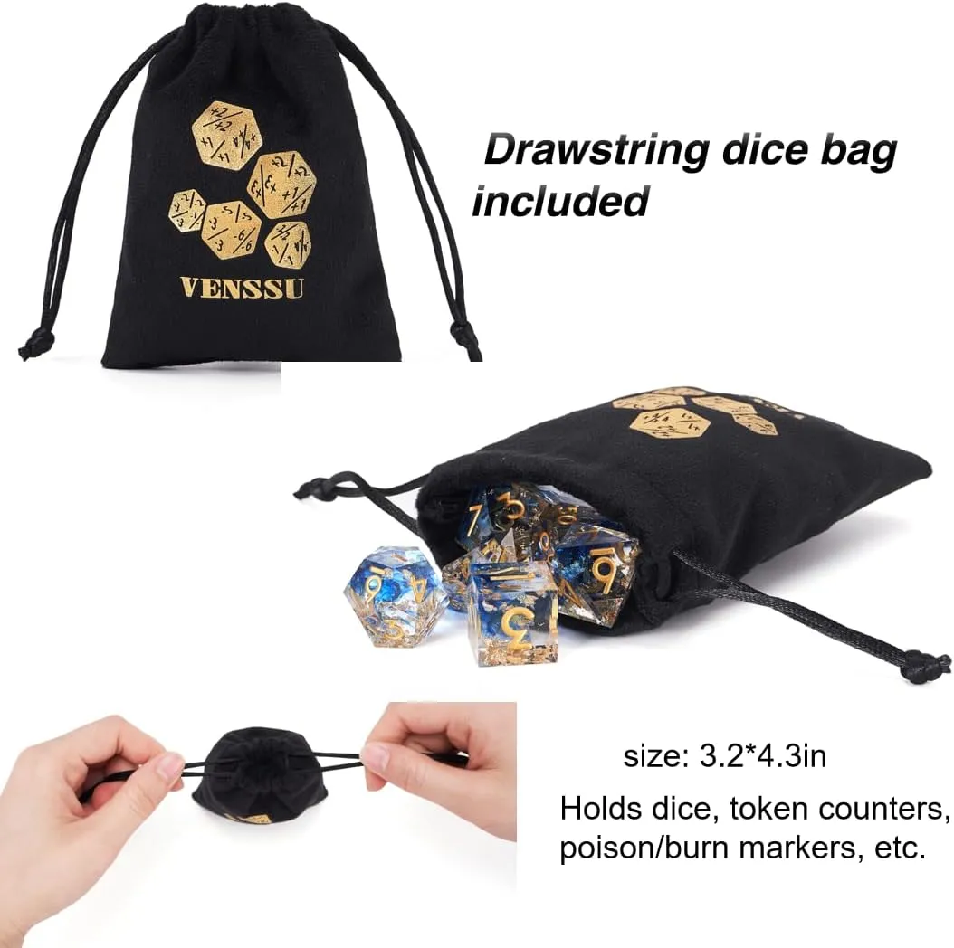 Venssu MTG Deck Box for Commander Card Display,2 windows Card Deck Case Fits 100 Double Sleeved Cards, TCG Storage Box with 2 Dividers,2 Toploaders and 1 Dice Pouch (Black and Purple)