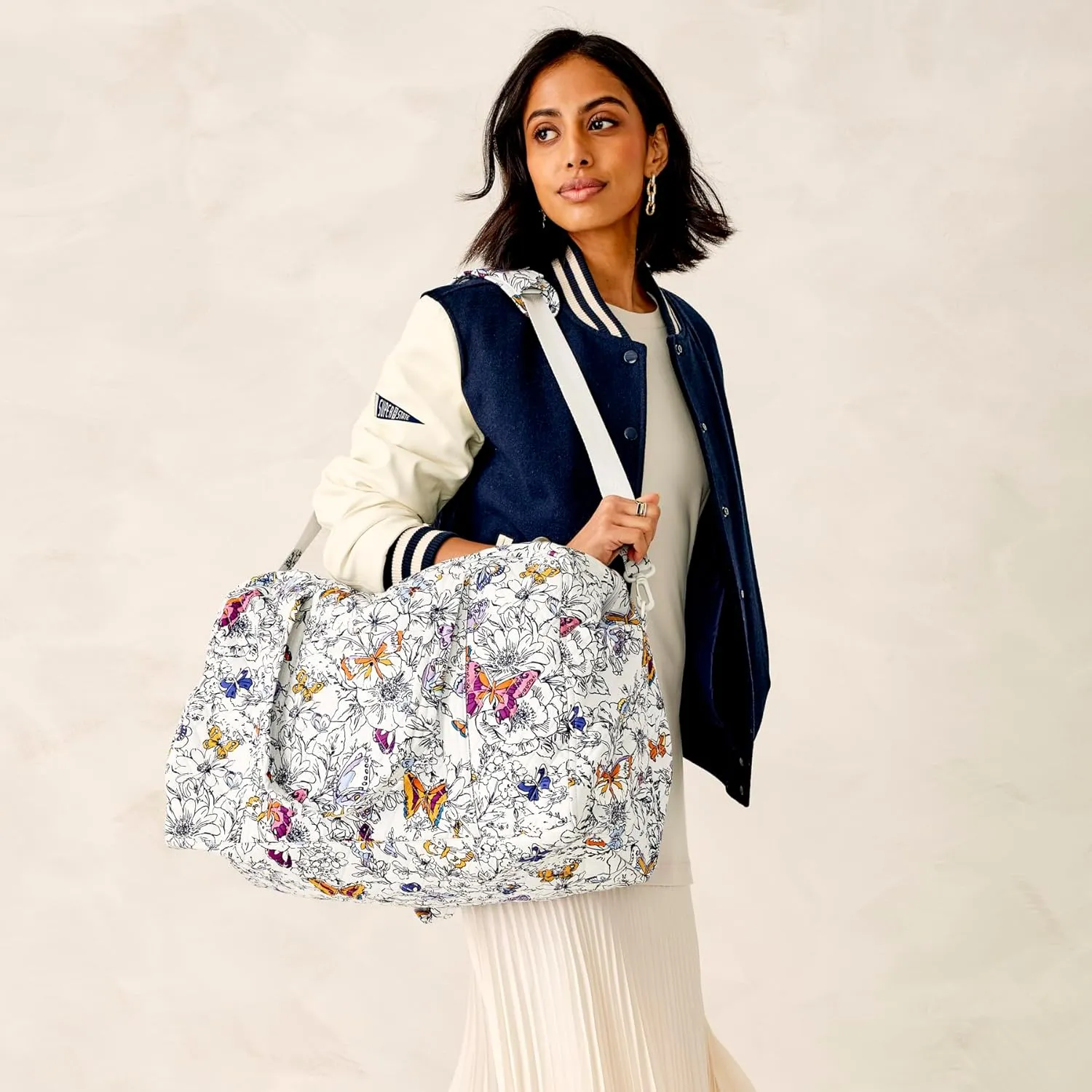 Vera Bradley Premium Cotton Hanging Travel Organizer
