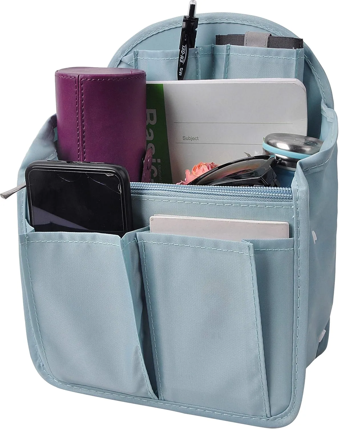 Vercord Backpack Organizer Insert Liner Hanging Travel Bag in Bag with Many Pockets