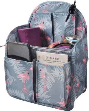 Vercord Backpack Organizer Insert Liner Hanging Travel Bag in Bag with Many Pockets