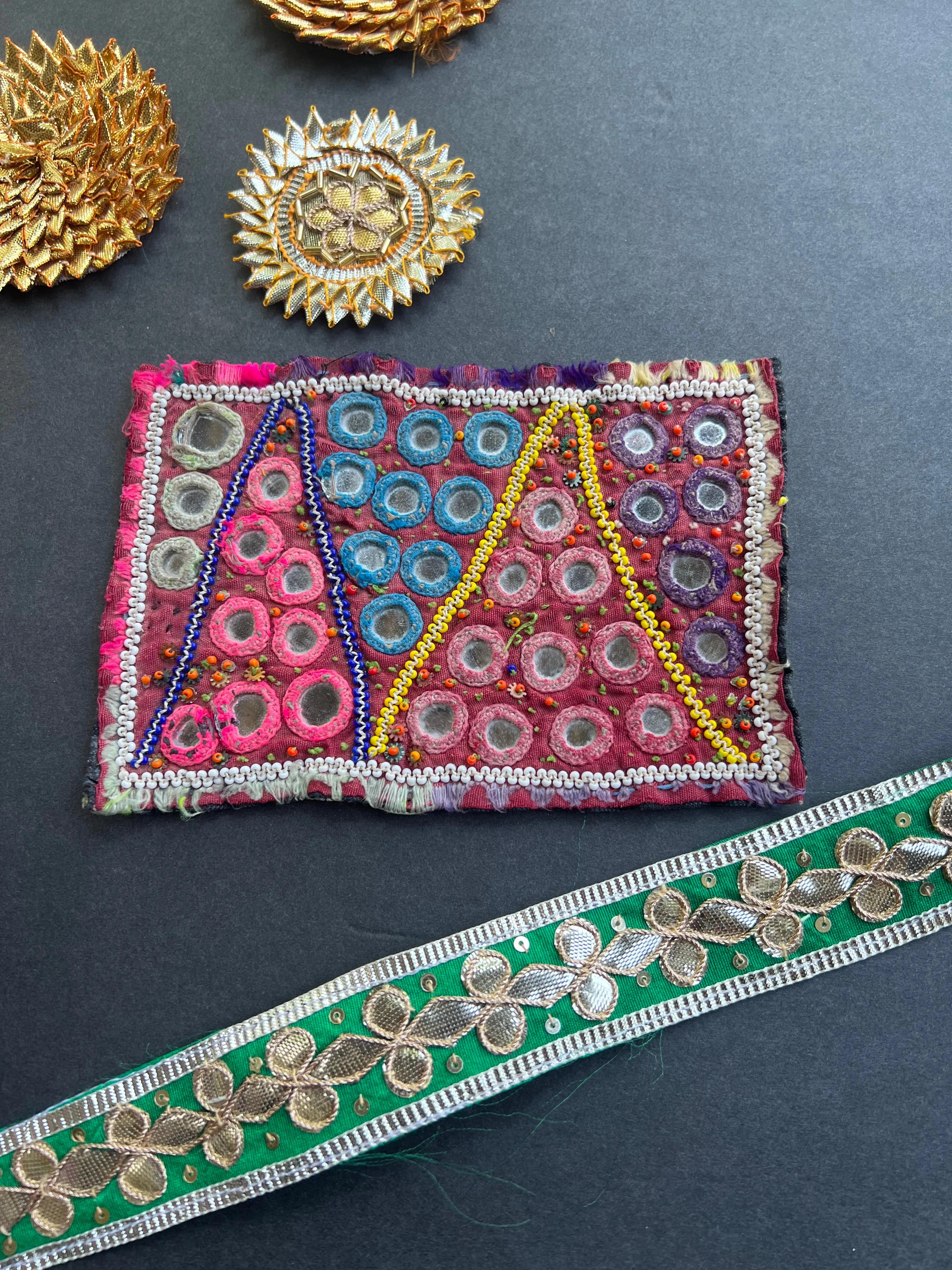 Vintage Banjara Kutchi Patches