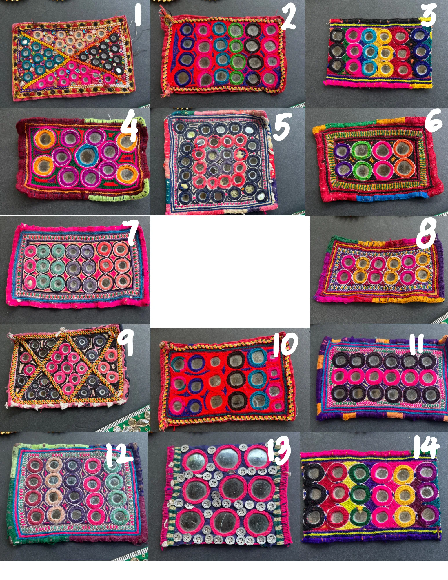 Vintage Banjara Kutchi Patches