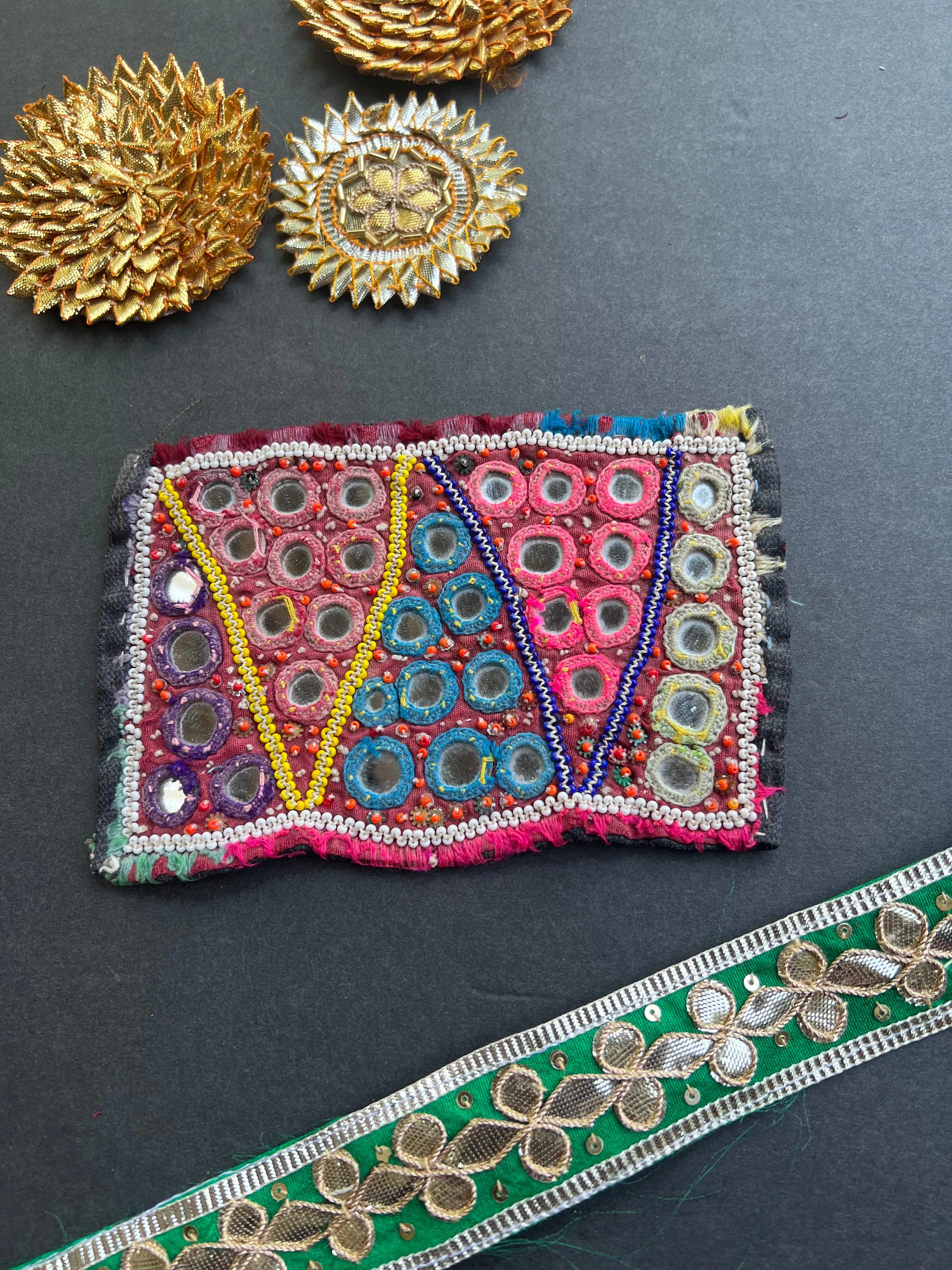 Vintage Banjara Kutchi Patches