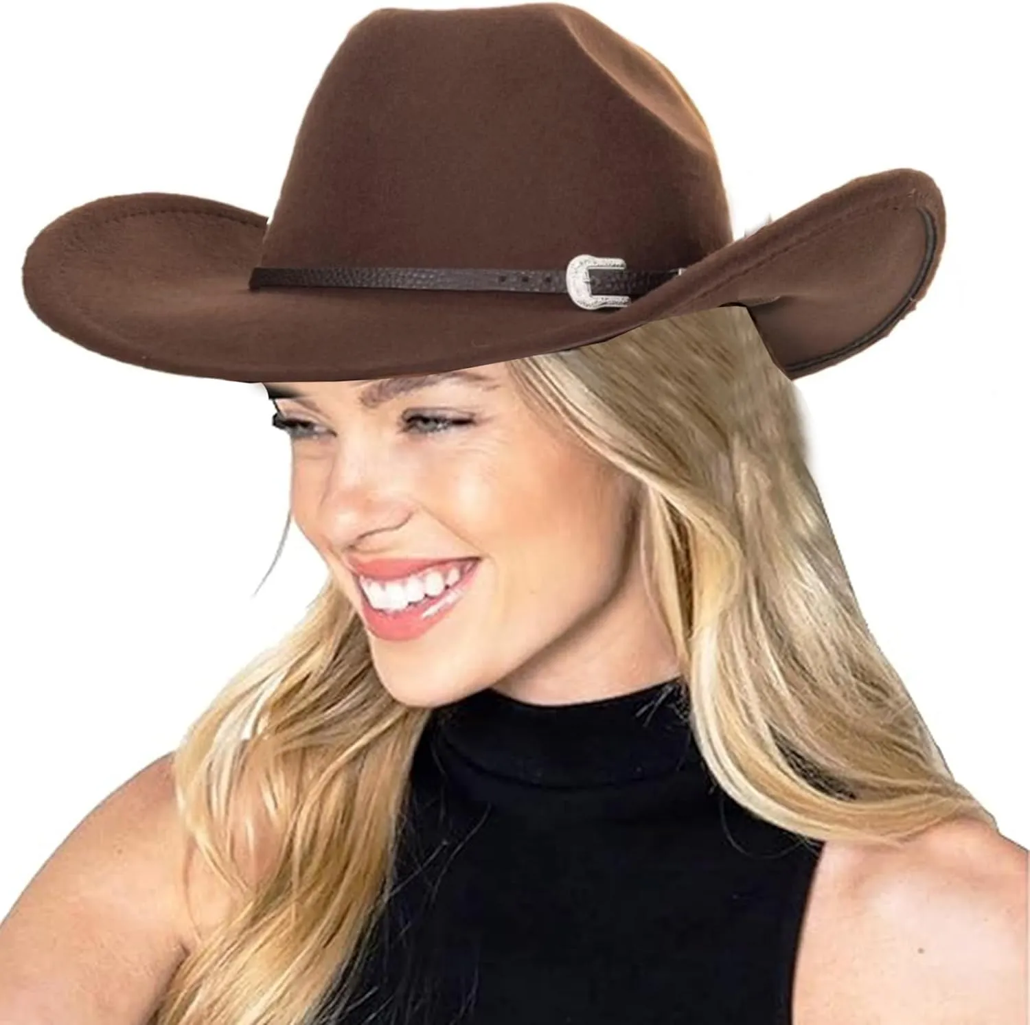 Vintage Western Cowboy Hat for Men Outback Cowgirl Hat M/L