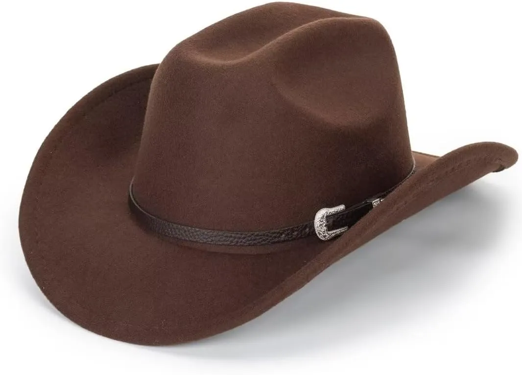 Vintage Western Cowboy Hat for Men Outback Cowgirl Hat M/L
