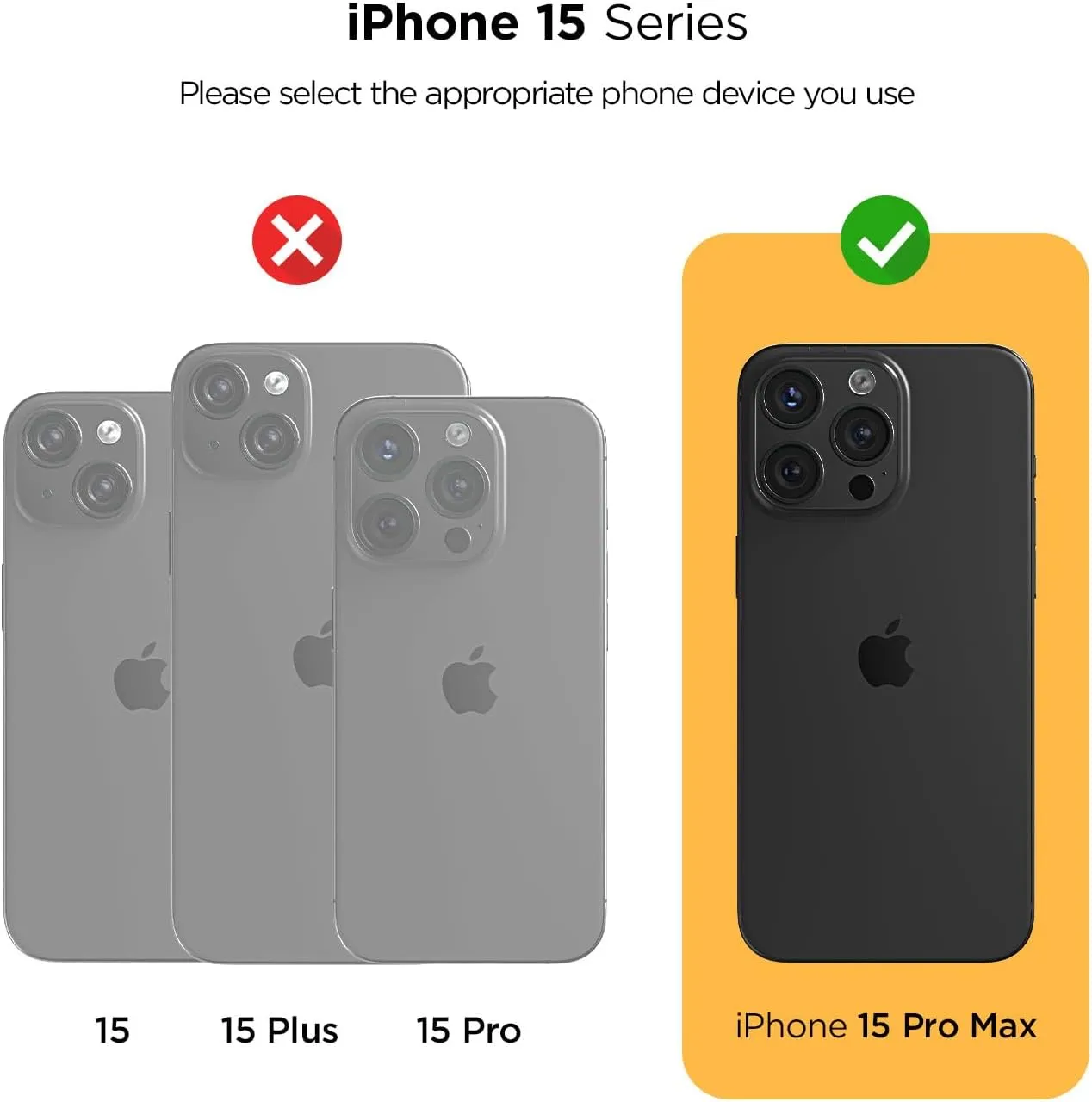 VRS DESIGN Compatible with iPhone 15 Pro Max Case with Card Holder [Damda Glide Pro], Sturdy Semi Auto 4-Card Slot, High Durability & Style Designed for iPhone 15 Pro Max (2023) Groove Black