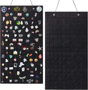 Wall Hanging Brooch Pin Organizer,Pins Collection Display Case,Brooch Collection Storage Holder,Holds Up to 170 Pins(Not Include any Accessories)