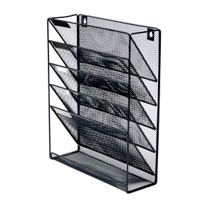 Wall Mount 6 Pocket Hanging File Sorter Organizer Folder Holder Rack Storage-VIC_Metro