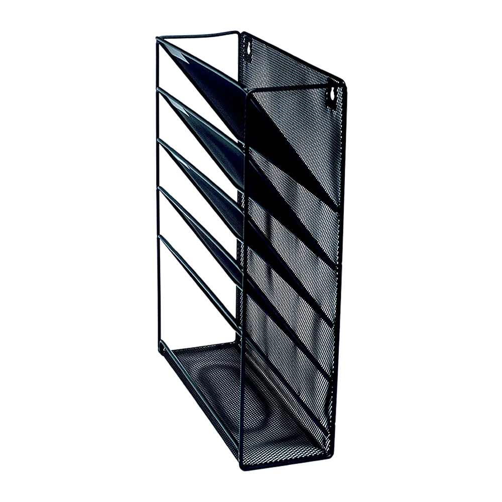 Wall Mount 6 Pocket Hanging File Sorter Organizer Folder Holder Rack Storage-VIC_Metro