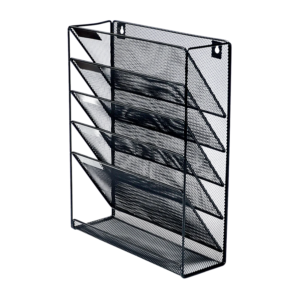 Wall Mount 6 Pocket Hanging File Sorter Organizer Folder Holder Rack Storage-VIC_Metro