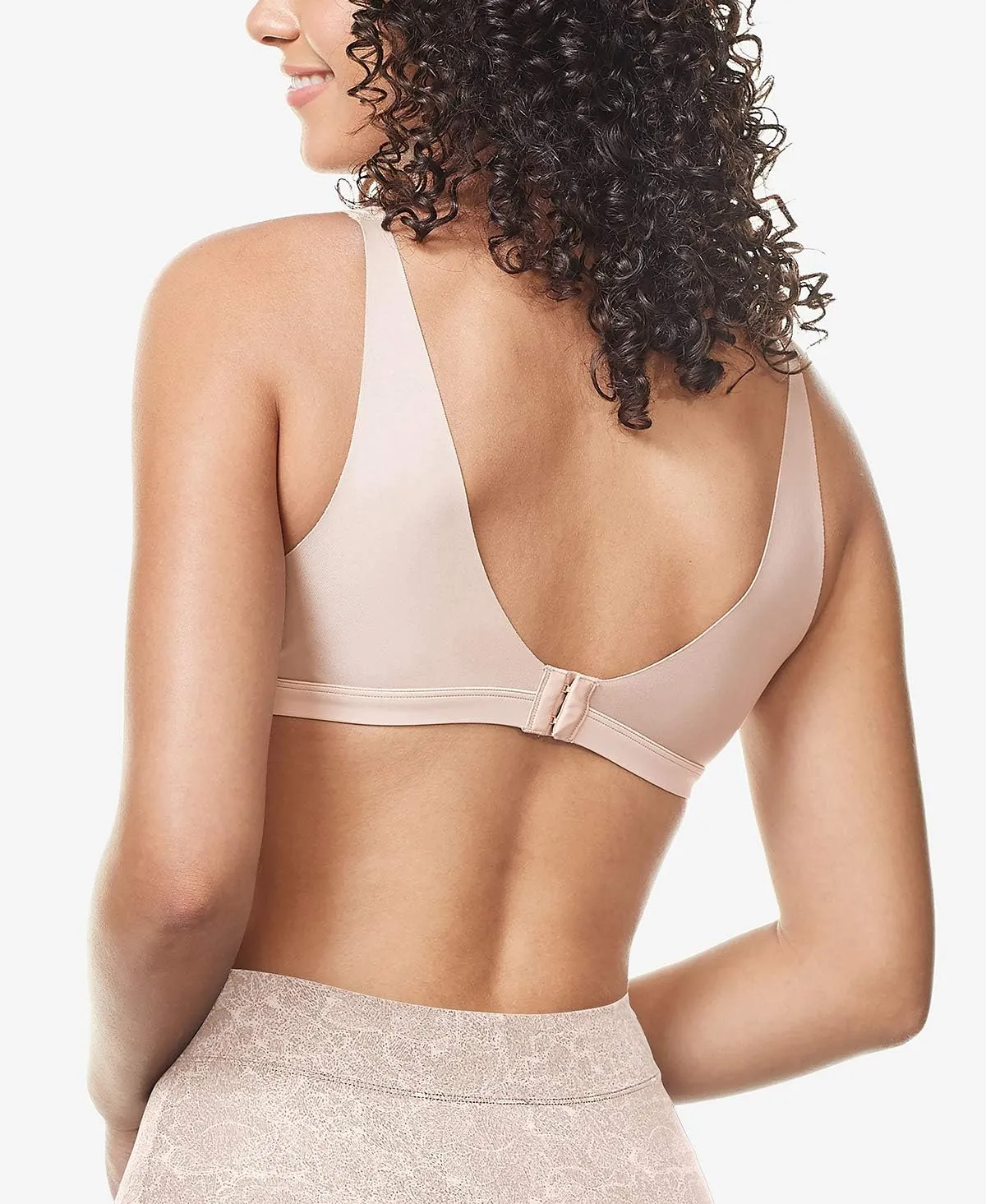 Warner's Women's No Side Effects Underarm and Back-Smoothing Comfort Wireless Lightly Lined T-Shirt Bra Ra2231a