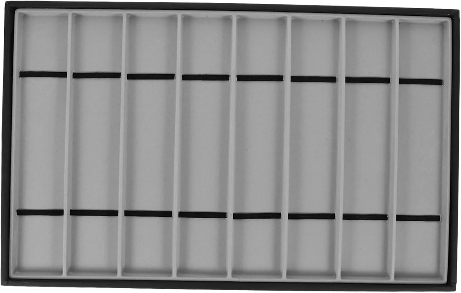 Watch Display Tray Slot Organizer for Watches Protective Storage Box Compartments for Retail and Home Use Neat and Efficient Display