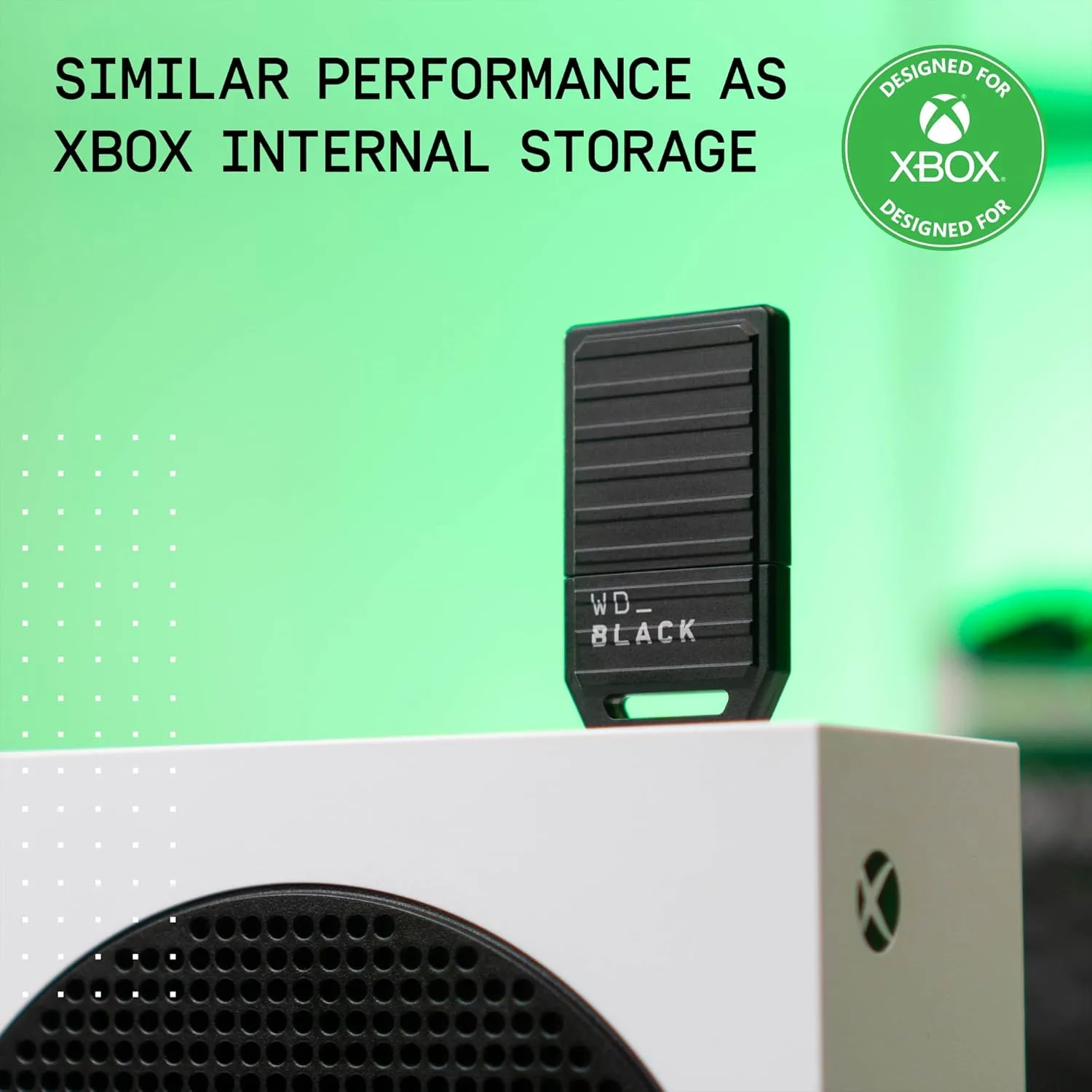 WD_Black 1TB C50 Storage Expansion Card, Officially Licensed for Xbox – Quick Resume, Plug & Play, NVMe SSD Expansion for Xbox Series X|S Gaming Consoles - WDBMPH0010BNC-WCSN
