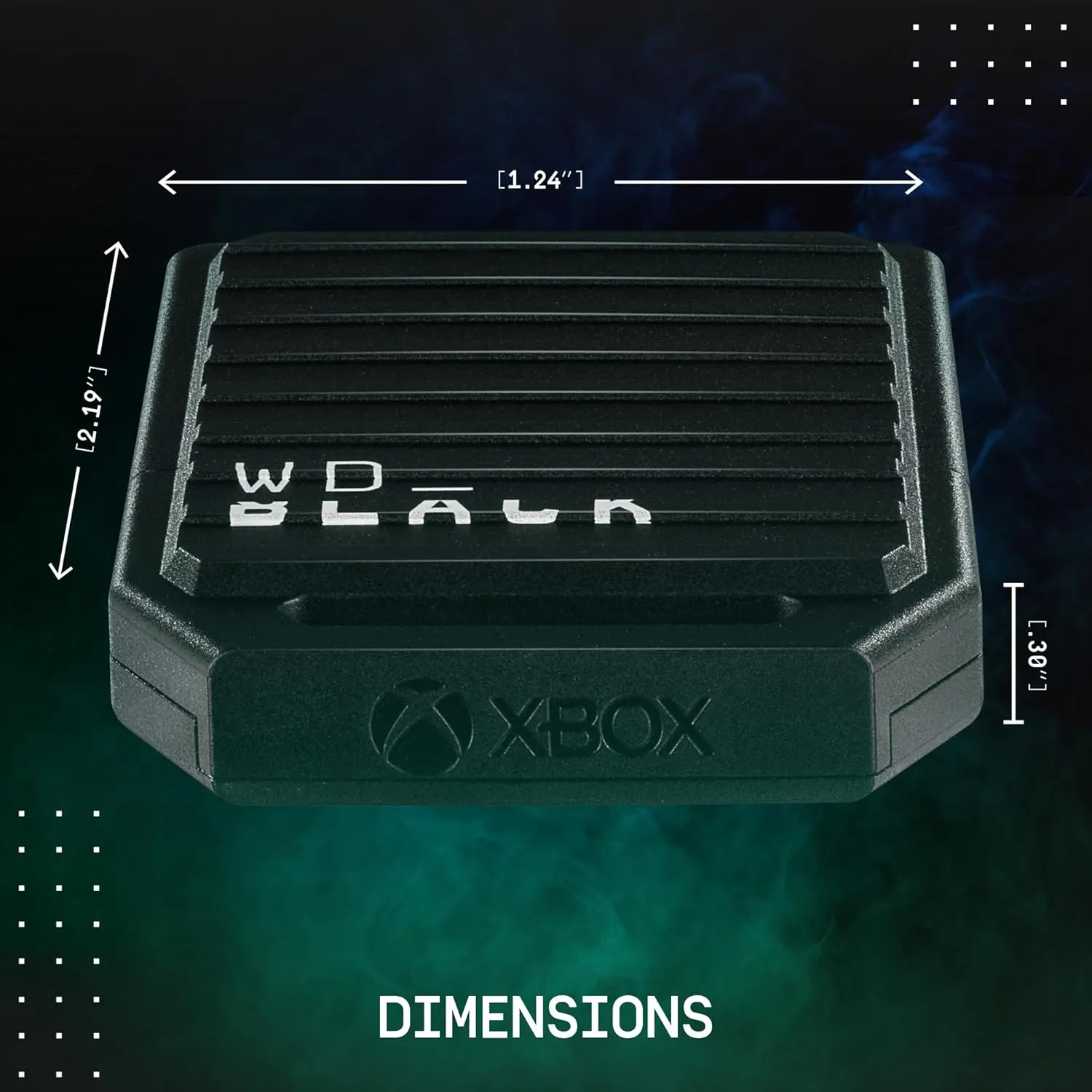 WD_Black 1TB C50 Storage Expansion Card, Officially Licensed for Xbox – Quick Resume, Plug & Play, NVMe SSD Expansion for Xbox Series X|S Gaming Consoles - WDBMPH0010BNC-WCSN