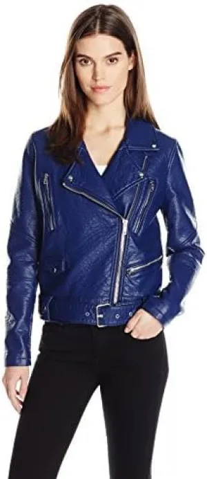William Rast Women's Alexa Faux Leather Jacket