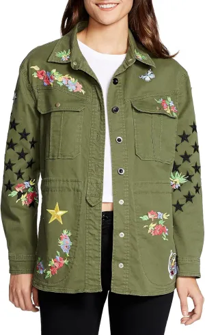 William Rast Women's Willliam Rast-Alicia Patch Jacket