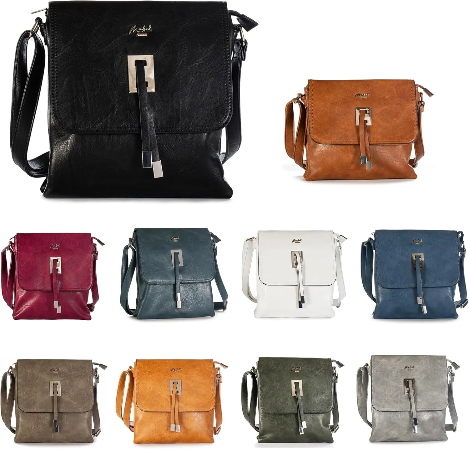 Women’s Cross Body Handbags – Trendy Long Shoulder Strap Messenger Bags in Various Styles