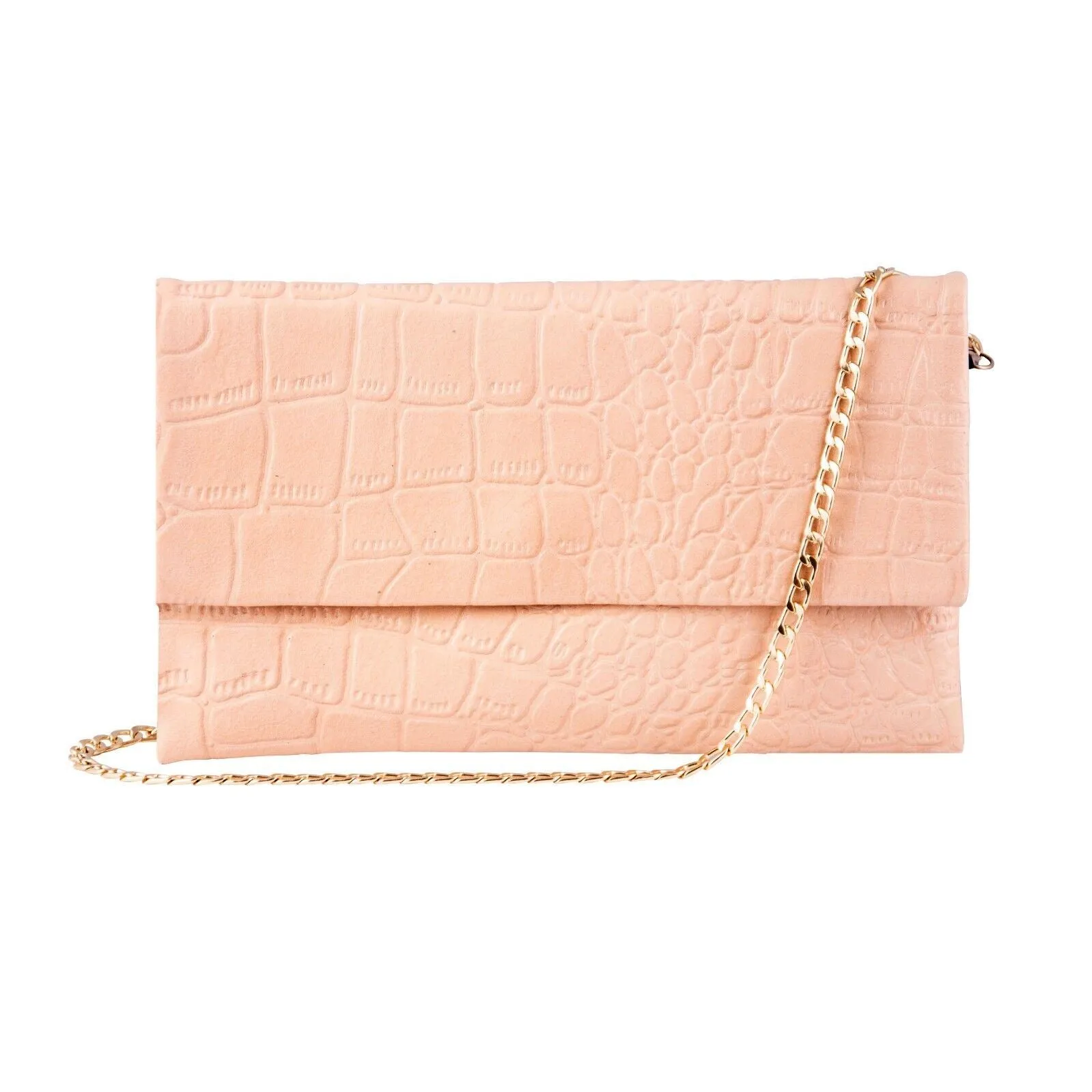 Womens Leather Clutch Shoulder Cross Body Printed Cowhide Bag