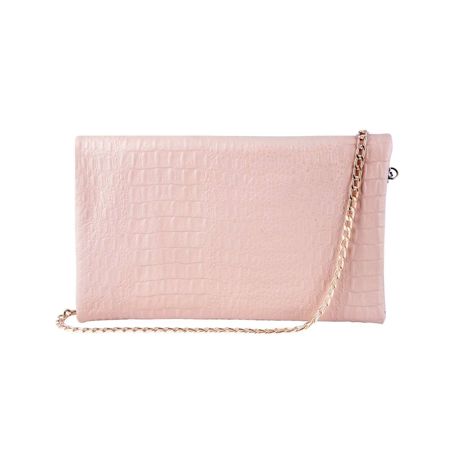 Womens Leather Clutch Shoulder Cross Body Printed Cowhide Bag
