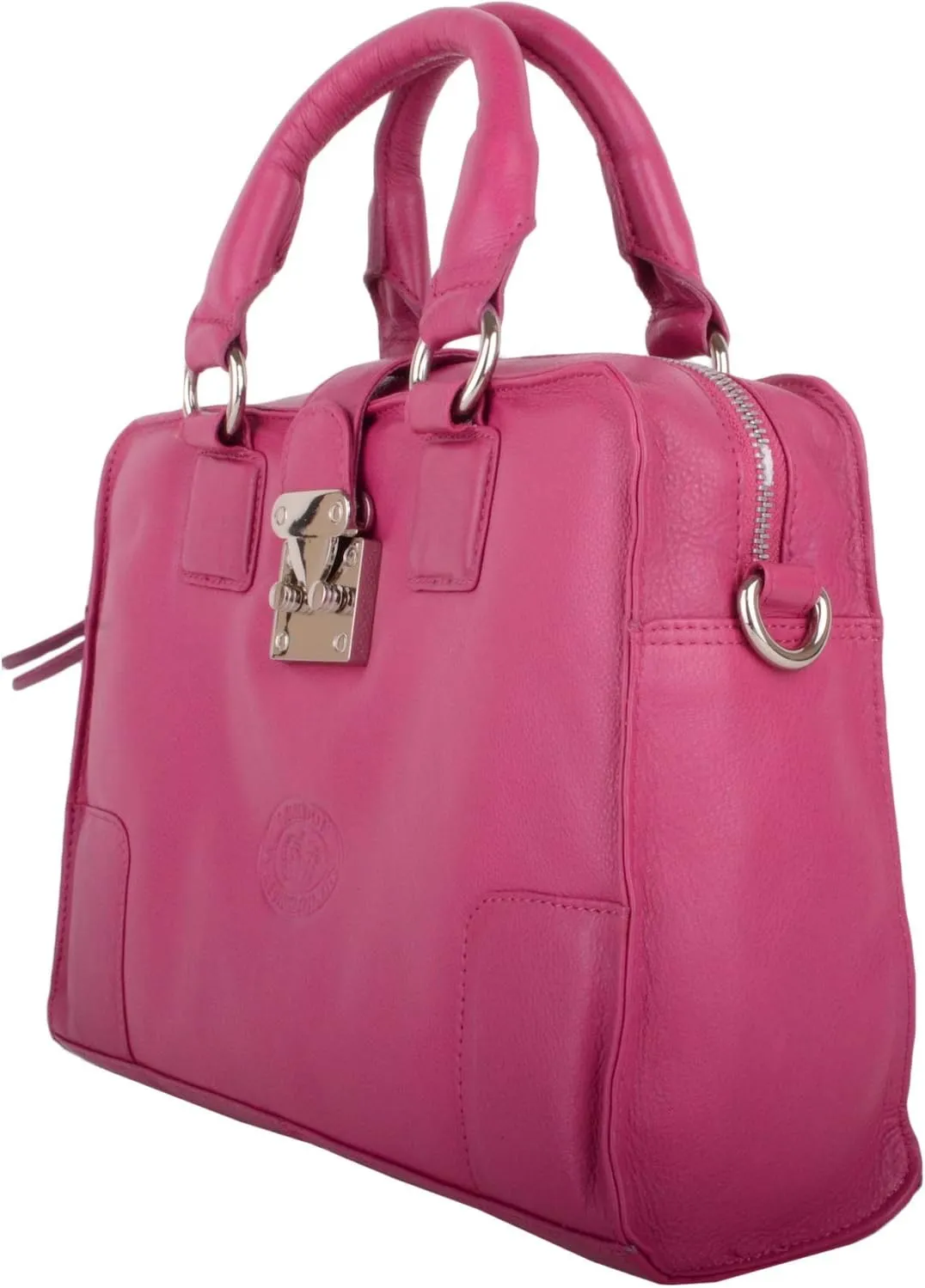 Womens Soft Premium Leather Hand Bag/Shoulder Bag with Detachable Strap
