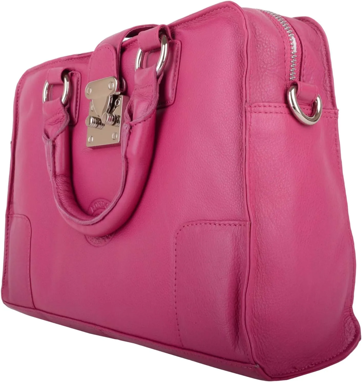 Womens Soft Premium Leather Hand Bag/Shoulder Bag with Detachable Strap