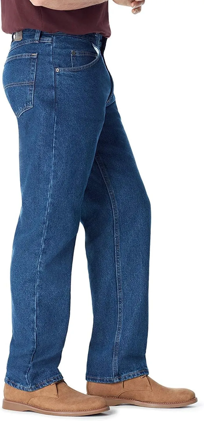 Wrangler Authentics Men's Classic 5-Pocket Relaxed Fit Cotton Jean