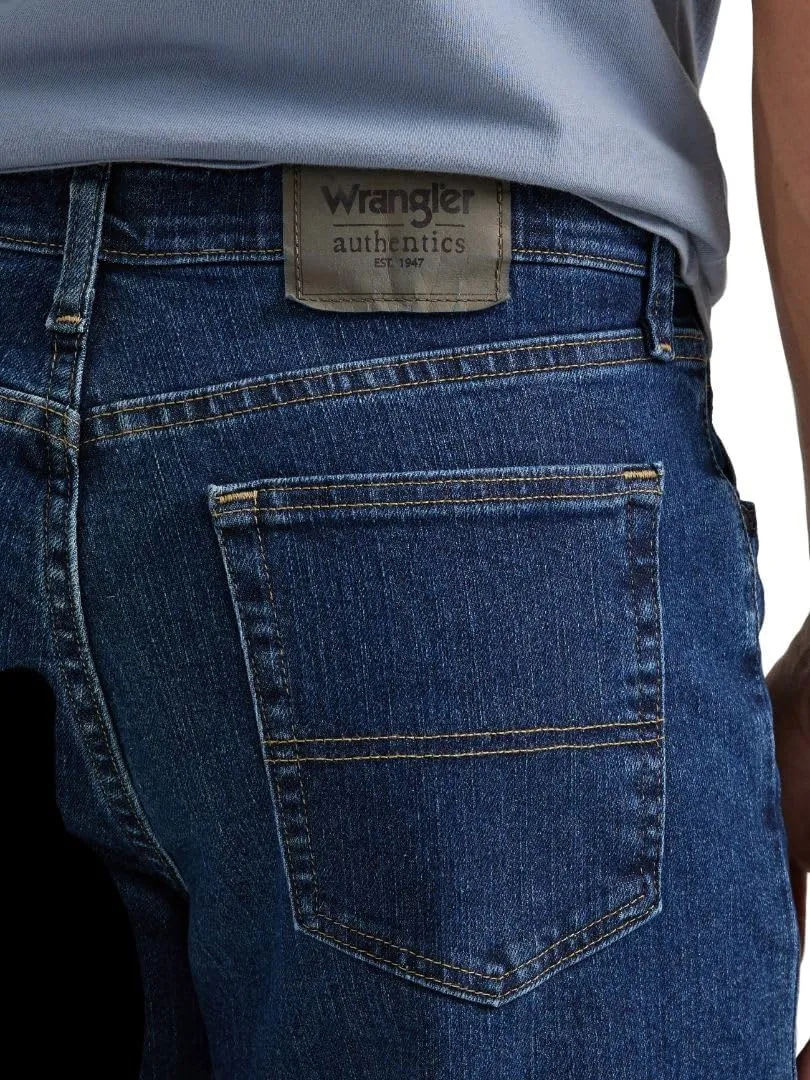 Wrangler Authentics Men's Comfort Flex Waist Relaxed Fit Jean