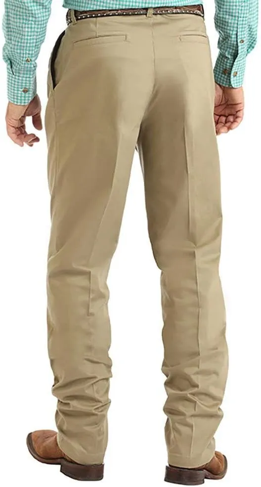Wrangler Men's Pleated Front Casual Pants