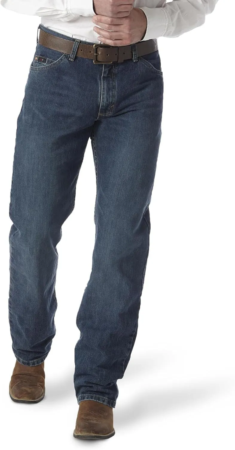 Wrangler Men's Premium Performance Cowboy Cut Regular Fit Jeans