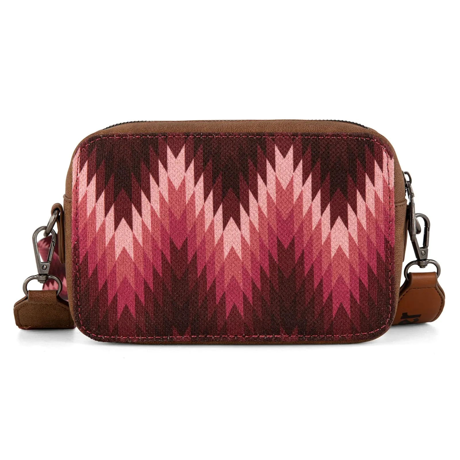 Wrangler Southwestern Crossbody Purse with Wallet Compartment #WG2211-3003