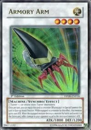 YU-GI-OH! - Armory Arm (DP08-EN016) - Duelist Pack 8 Yusei Fudo - 1st Edition - Ultra Rare
