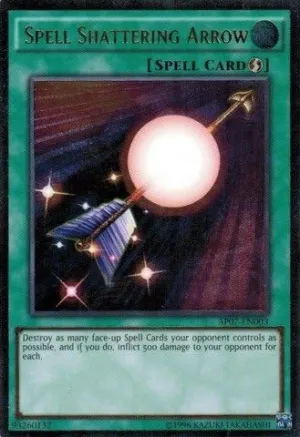 YU-GI-OH! - Spell Shattering Arrow (AP07-EN003) - Astral Pack: Booster Seven - Unlimited Edition - Ultimate Rare