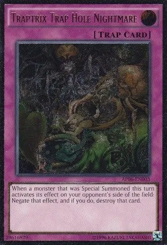 YU-GI-OH! - Traptrix Trap Hole Nightmare (AP06-EN003) - Astral Pack: Booster Six - Unlimited Edition - Ultimate Rare