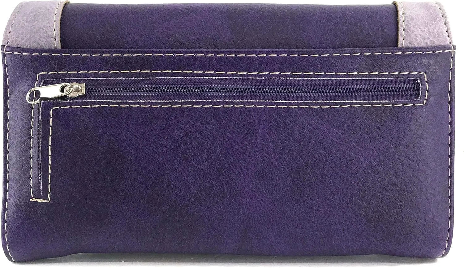 Zelris Spring Bloom Western Cross Women Crossbody Wrist Trifold Wallet