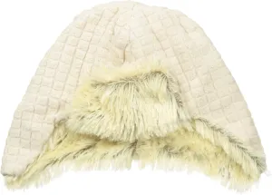 Zutano Unisex Baby Waffle Cozie Fleece Shaggy Cap
